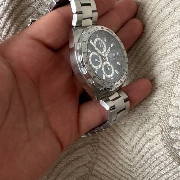 Tag Heuer Formula 1 Automatic Chronograph Blue Dial Watch - Picture 4 of 5